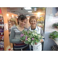 Татьяна Омельченко (Ростов-на-Дону) и Елена в Доме фиалки